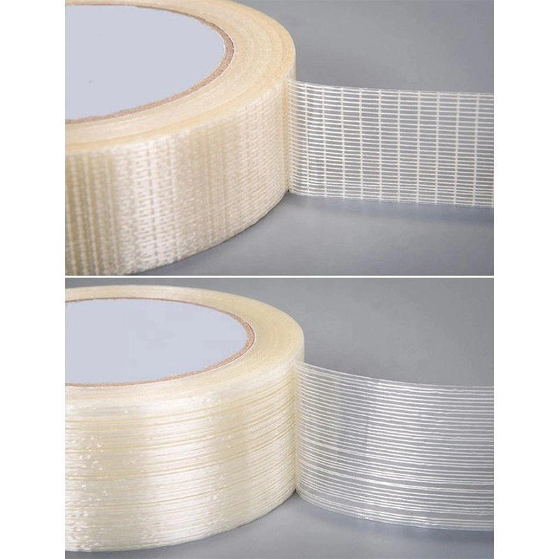 Fiberglass Filament Reinforced Strapping Self Adhesive Mono Straight High Tensile Strength Cross Weave Fiberglass Filament Tape