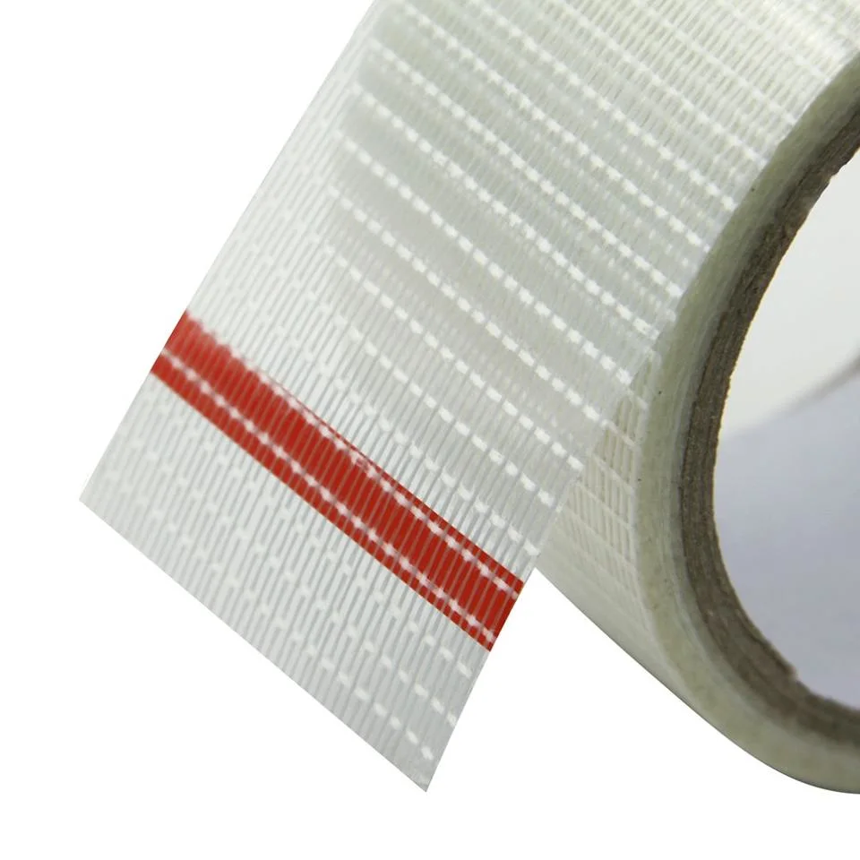 Fiberglass Filament Reinforced Strapping Self Adhesive Mono Straight High Tensile Strength Cross Weave Fiberglass Filament Tape