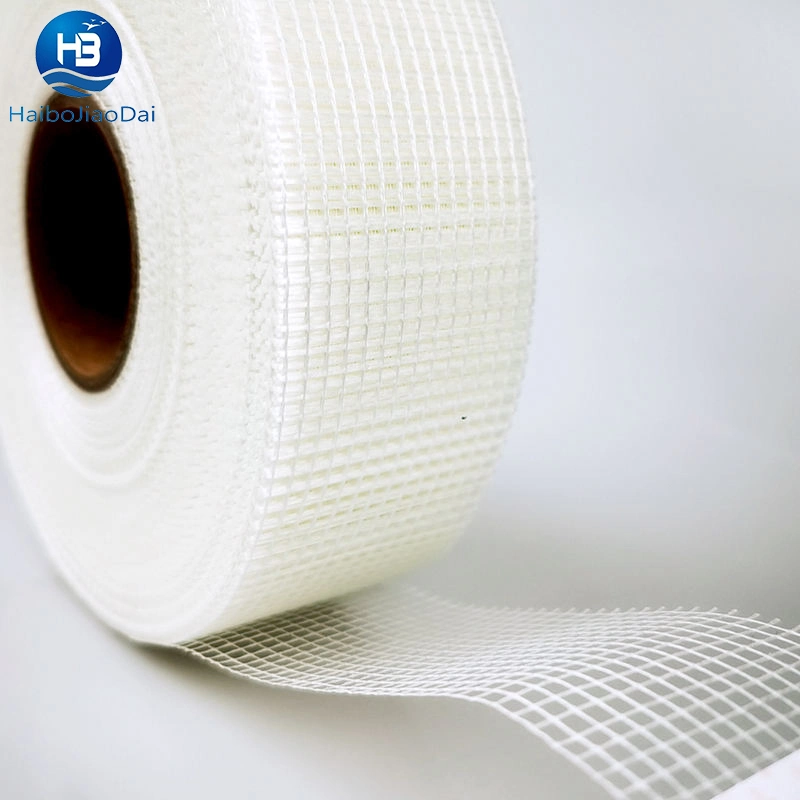 Custom Self-Adhesive Concrete Reinforcing Alkaline Resistant Fiberglass Cloth Mesh Drywall Joint Tape