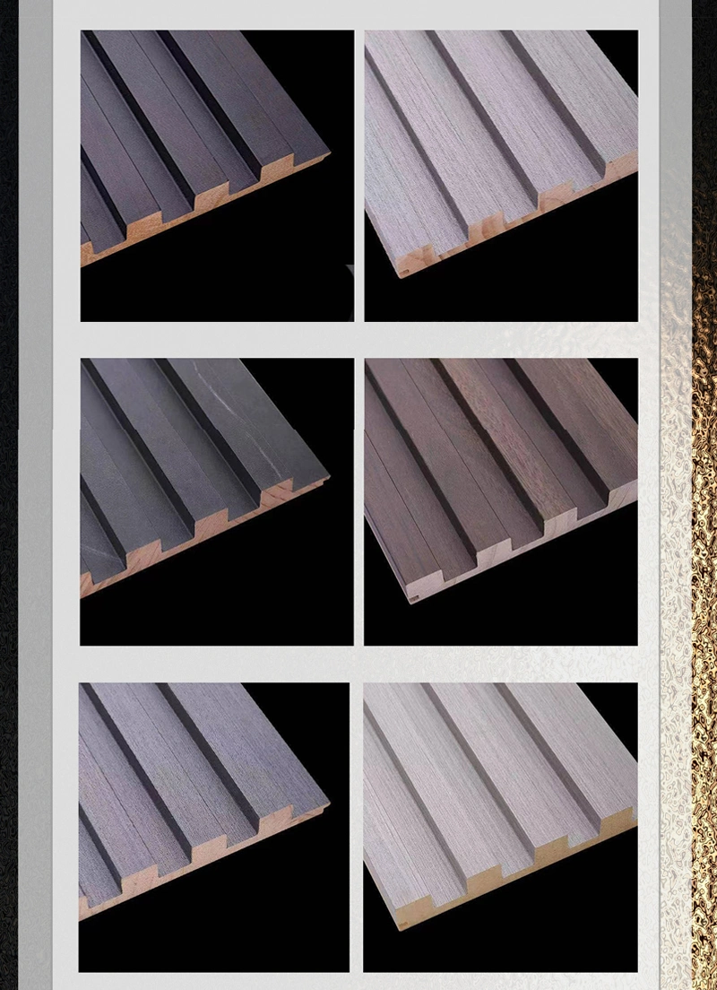 Hot Selling 3D Effect Waterproof Anti-Scratch Environmental Wall Panel Bamboo Fiber Wall Cladding