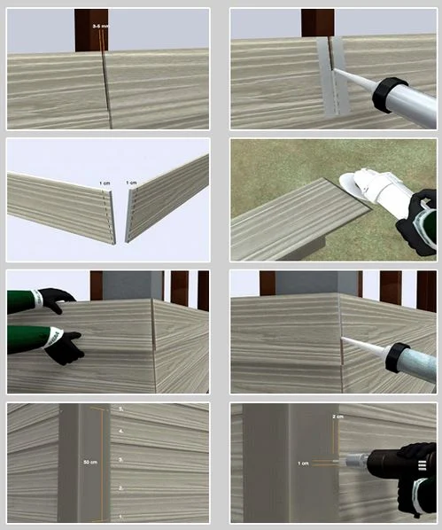 Wood Grain Fiber Cement Cladding Exterior Wall Texture Flooring Colors Prefabricated Houses Prefab Lgs Steel Structure