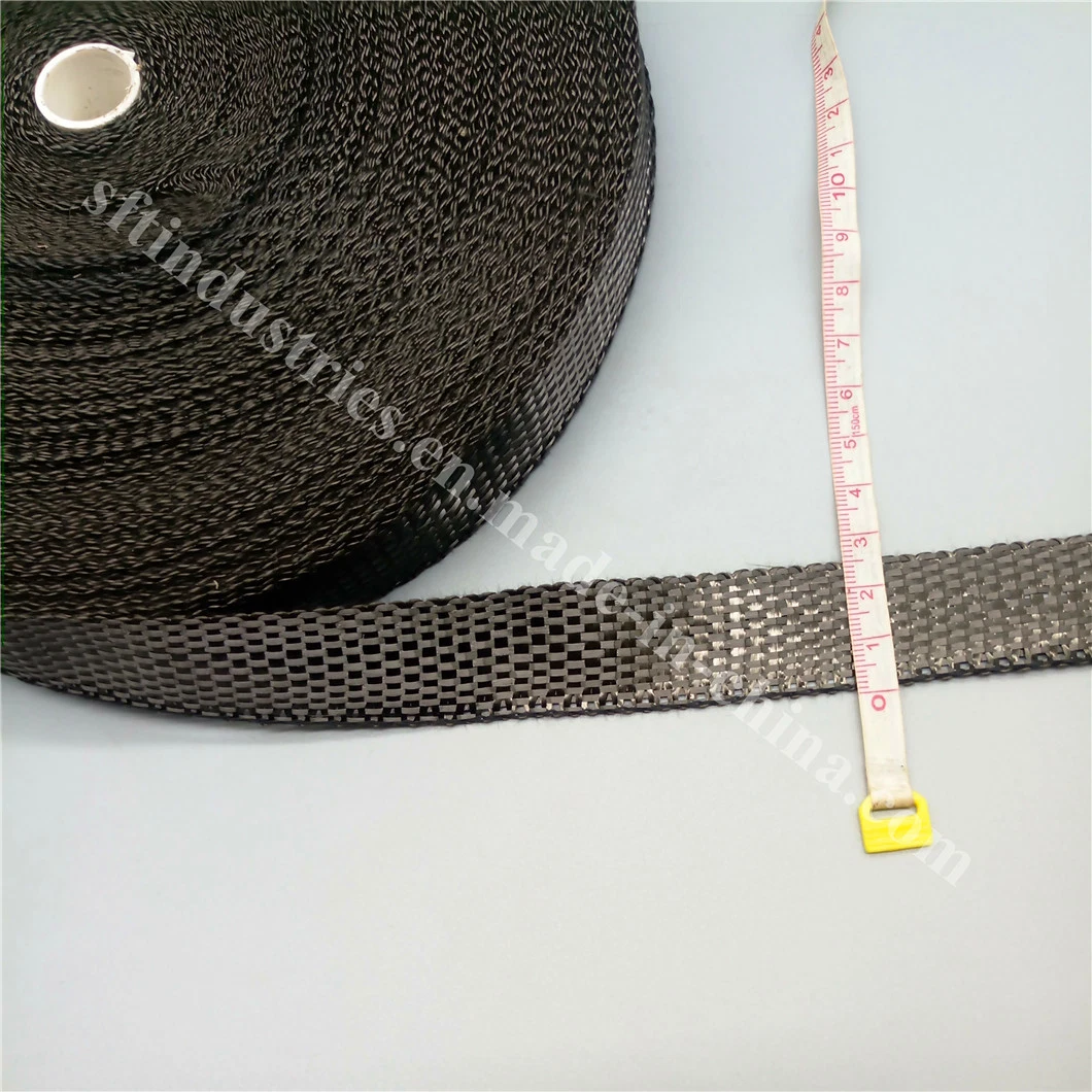 2.5cm Width Carbon Fiber Woven Tapes for Shoes and Bags