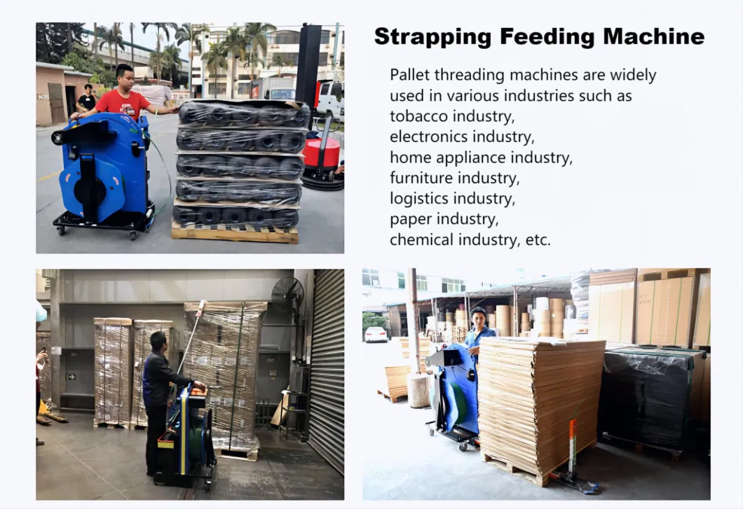 Pallet Strapping for Heavy Pallet High Carton PP Pet Strap Packing Machine