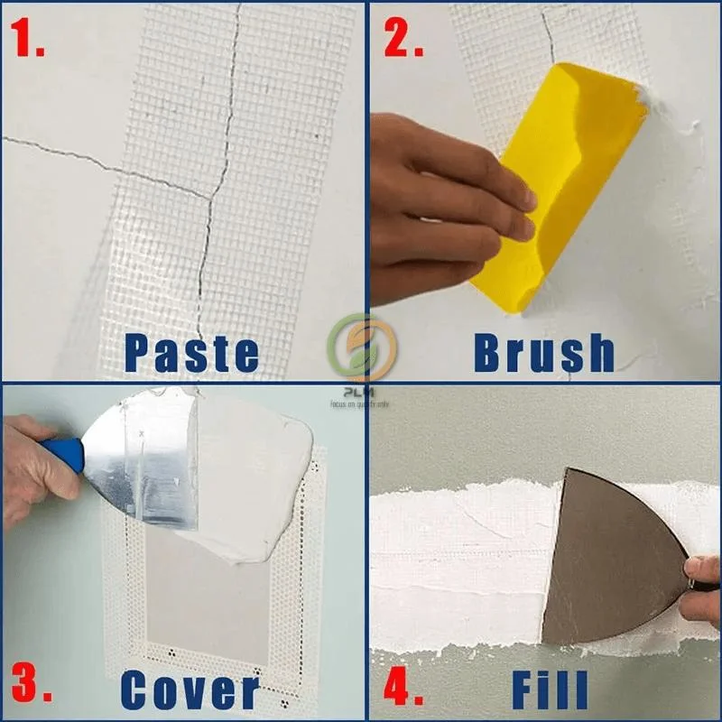 Drywall Cracks Self Adhesive Fiberglass Mesh Joint Tape