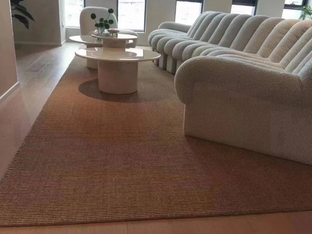 Natural Jute and Sisal Blend Carpet Roll Area Rug Floor Mat