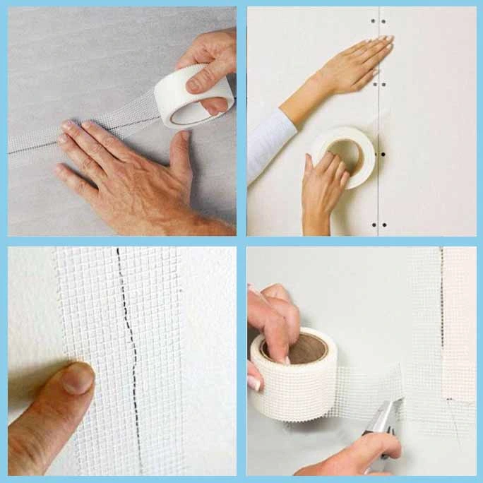 Fiberglass Drywall Joint Mesh Tape Used for Plasterboard Gap