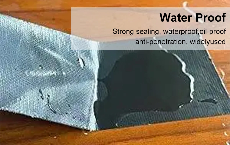 Strong Adhesive Black Thick Hot Melt 230 Mic Heavy Packaging Waterproof PE Cloth Duct Tape Gaffer Tape Pipe Wrapping Tape