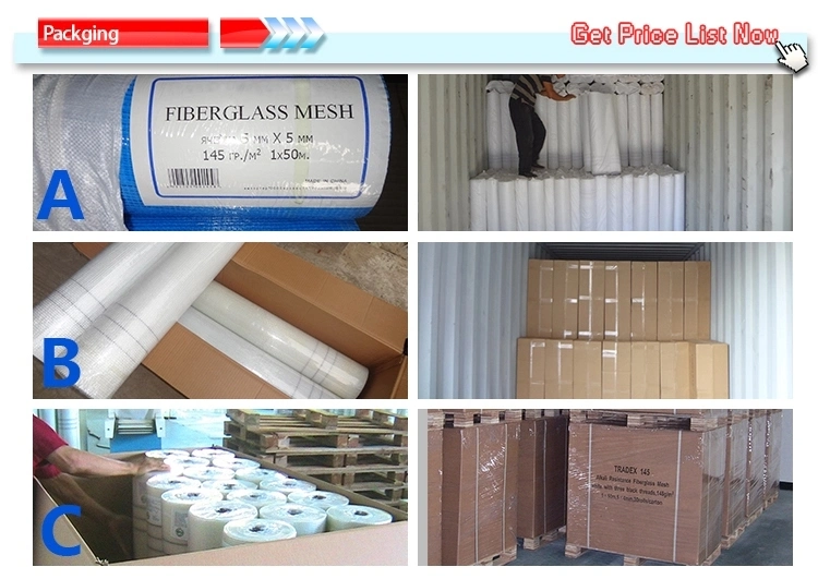 Fireproofing Fiberglass Marble Mesh Net for Concrete