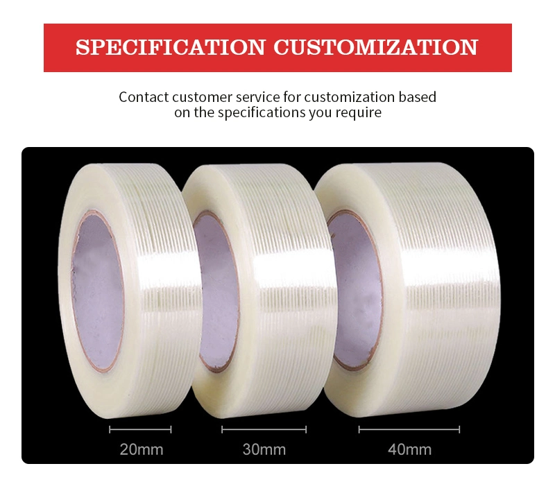 Heavy Object Binding and Fixing Fiber-Reinforced Cross-Woven Filament Tape