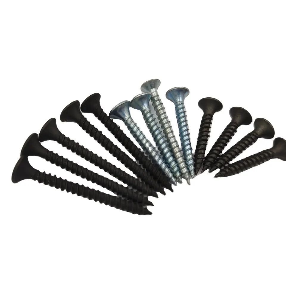 Drywall Screws Diamond Black Phosphate Sorting Kits with Fine Thread