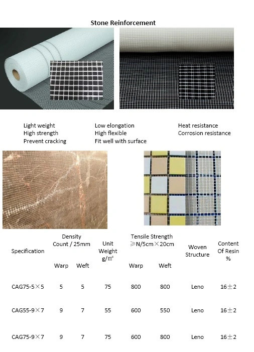 Alkaline Resistant Fiberglass Wall Plaster Concrete Mosaic Marble Stucco Grid Mesh Roll Net