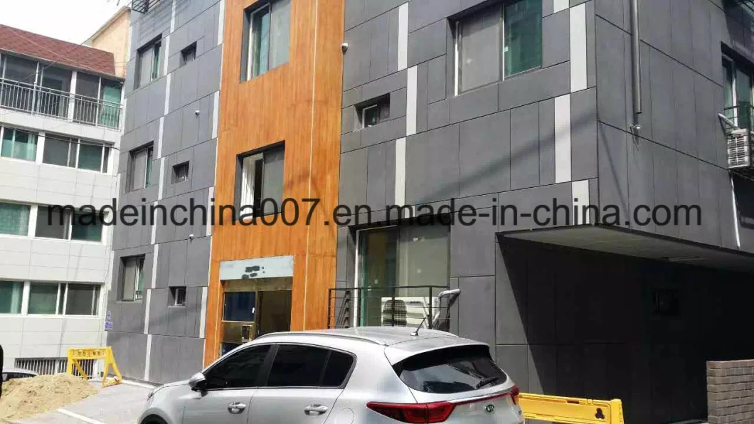 Through Color Fiber Cement Board, White, Pigment Color Cement Wall Cladding