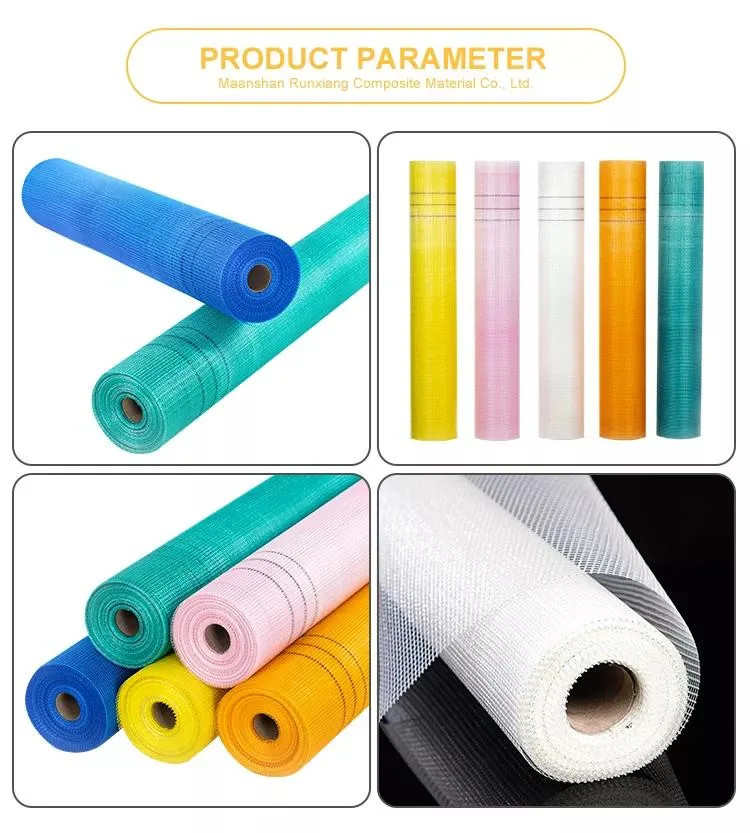 Dengfeng 160g Glass Fiber Fabric Mesh/ Fiber Plaster/ Fiberglass Mesh Net