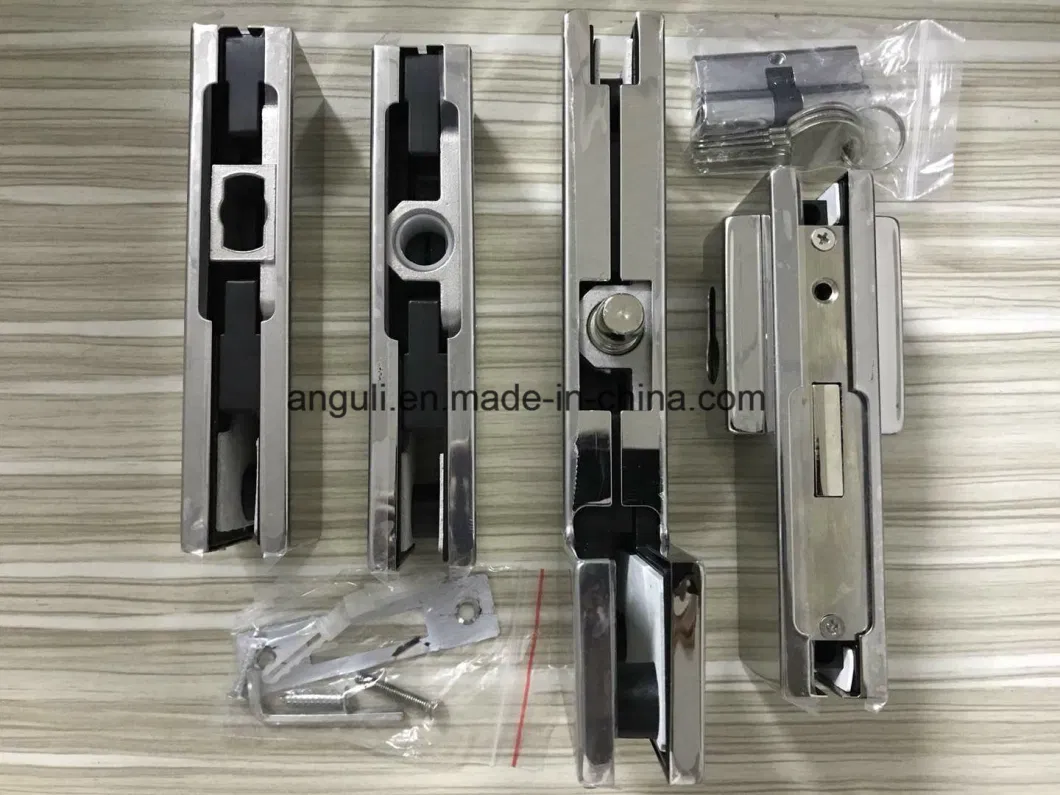 Aluminum Body Frameless Stainless Steel Wall Mounted Patch Fitting Glass Door Top Patch Hardware Fitting