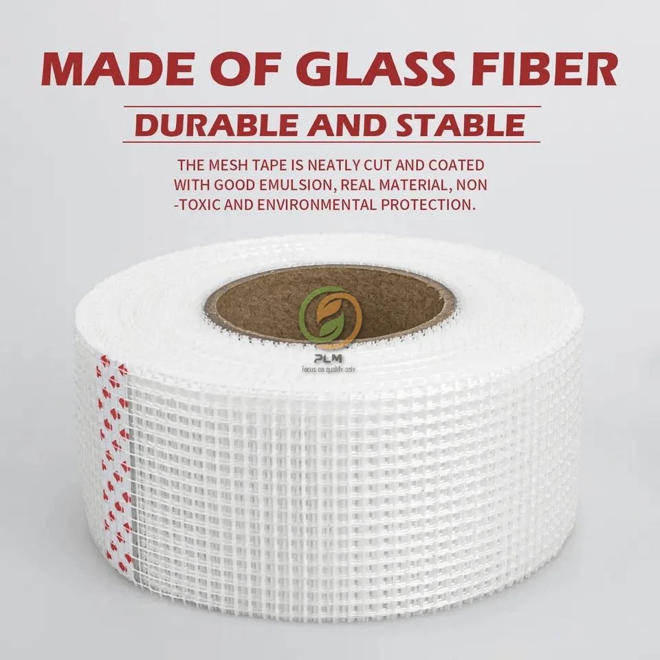 High Glue Drywall Cracks Self Adhesive Fiberglass Mesh Joint Tape