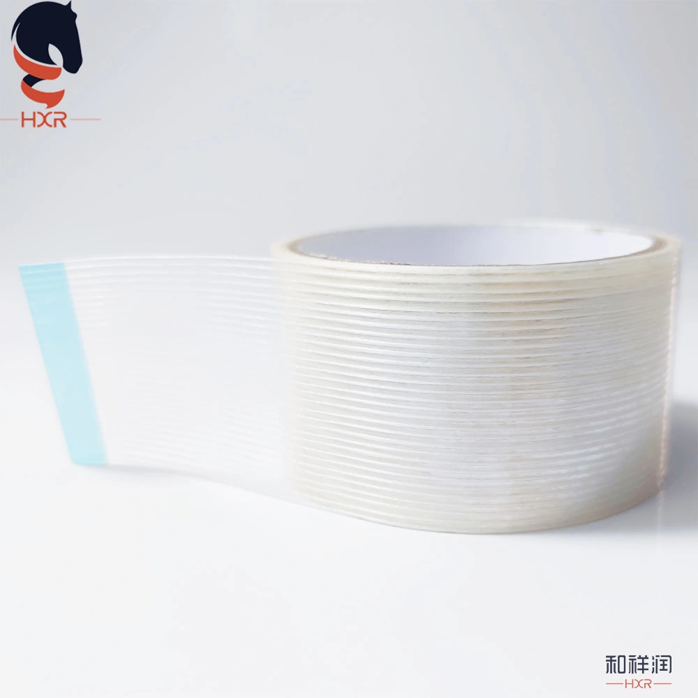 Transparent Self Adhesive Reinforced Strapping Fiberglass Filament Tape for Heavy Packing