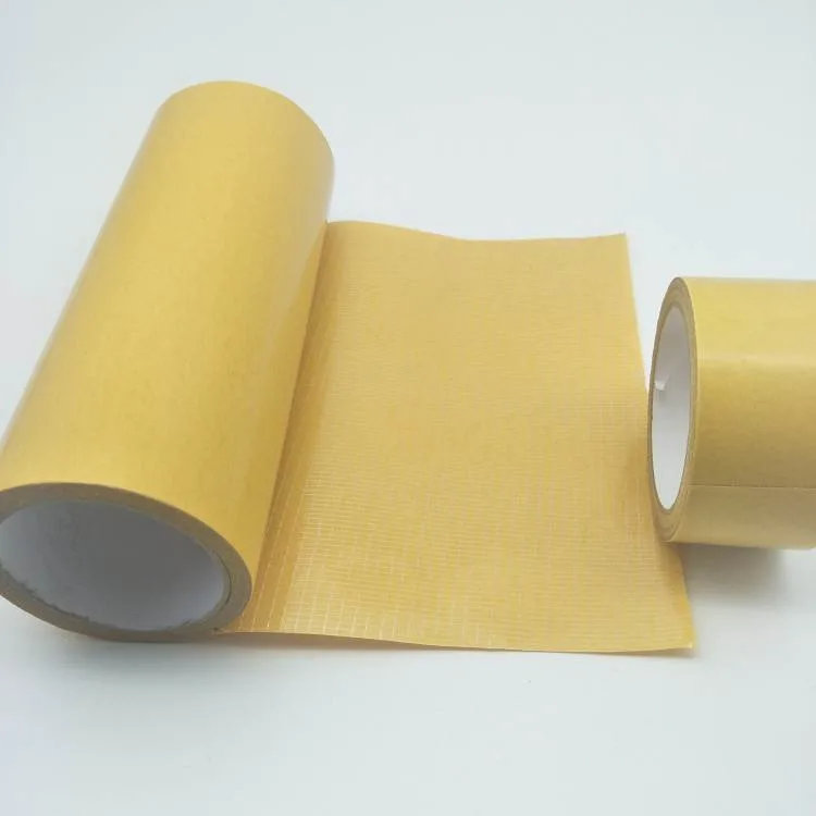 Fiberglass Tape Hot Sale Super Strong Double Sided Cross Weave Fiberglass Mesh Tape Filament Tape