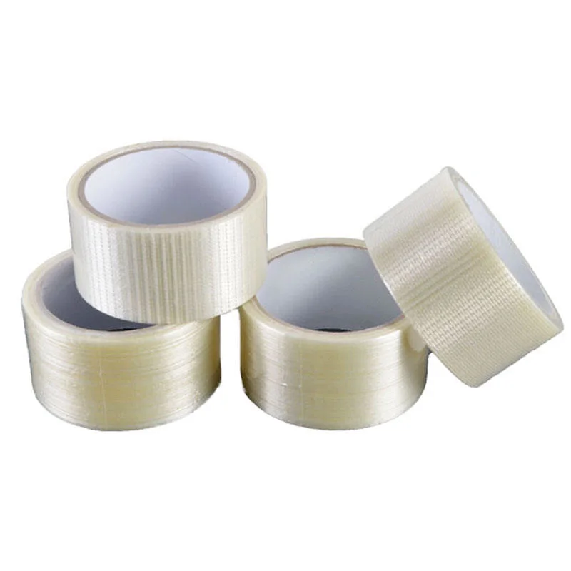 Hot Sale Self Adhesive Fiberglass Bi-Direction Crossweave Filament Tape