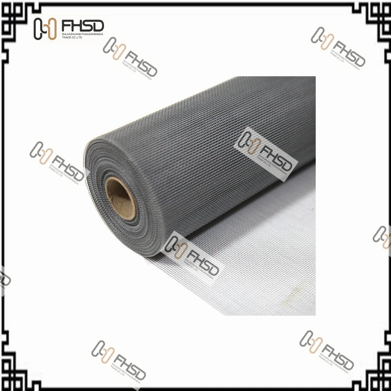 PVC-Coated Alkali-Resistant C-Glass/E-Glass Fiber Yarn Plain Weaving Mesh Used for Window Anti-Fly