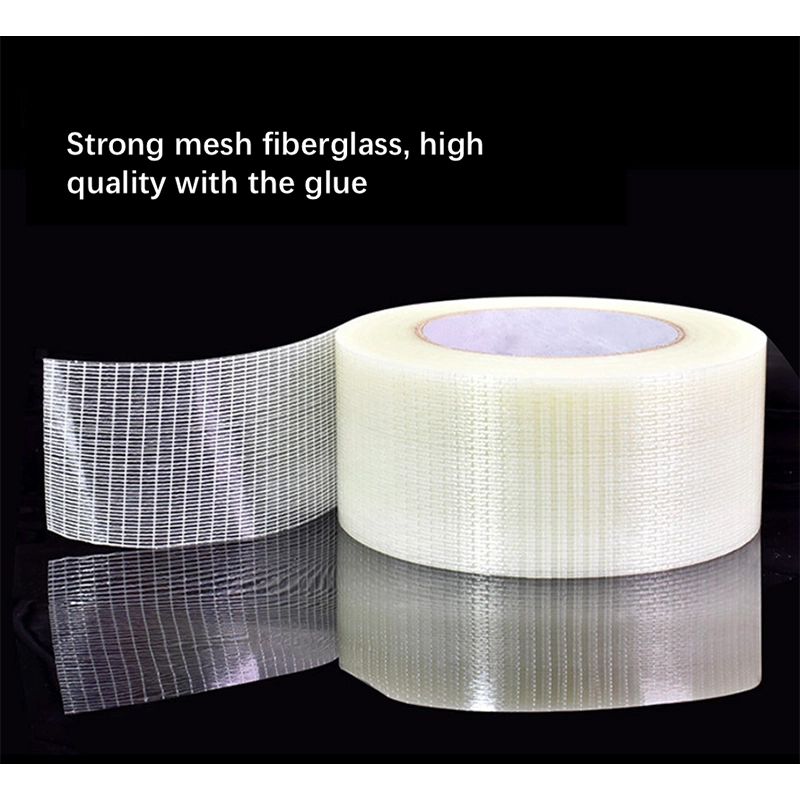 Packaging High Strength Fixing High Temperature Resistance Cross Weave Bi-Direction Fiber Glass Filament Adhesive Tape