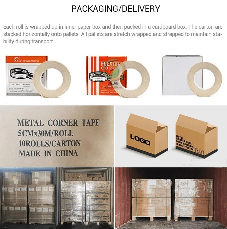 Metal Corner Tape/Flexible Aluminum Metal Corner Tape/Flexible Metal Corner Guard Tape