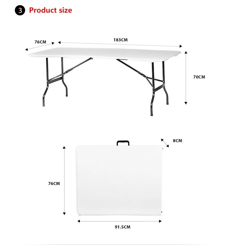 6FT Folding Tables Wholesale 6 FT Rectangle Table