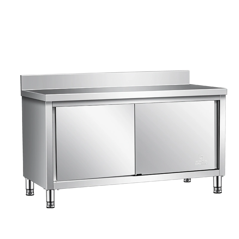 Hot Selling Commercial Kitchen Stainless Steel Folding Workbench Fast Food Equipment Two Tier Stainless Work Table