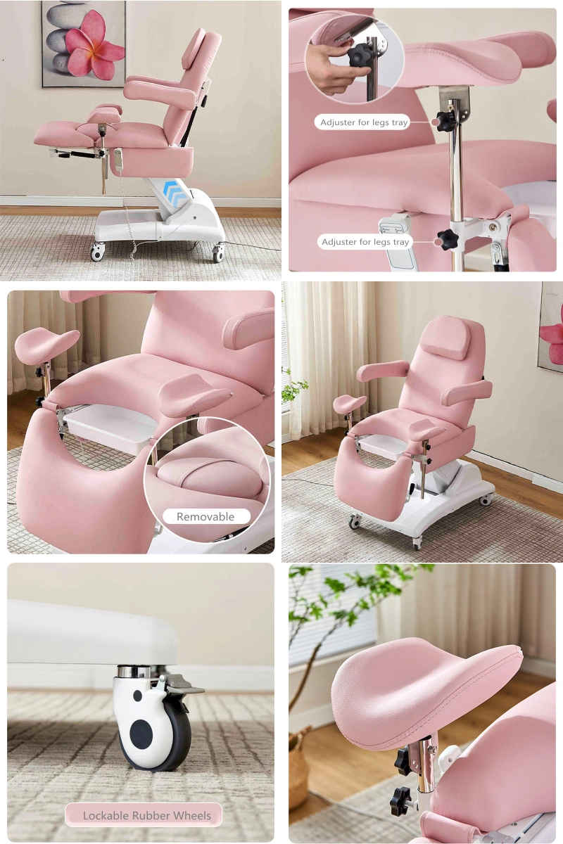 E038 Electric Examination Gynecological Table Chair Gynecology Examination Bed