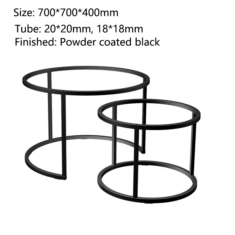 Outdoor Furniture Metal Steel Iron Foldable Folding Table Legs