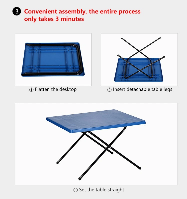 Small Folding Plastic Desk Outdoor Picnic Table