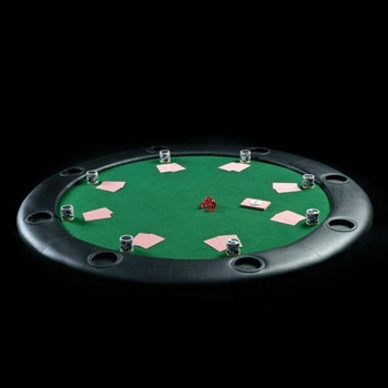 Cheap Round Card Table Casino Table with Custom Logo