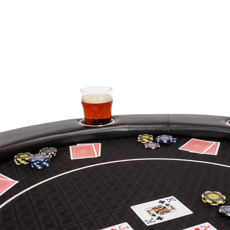 Cheap Round Card Table Casino Table with Custom Logo