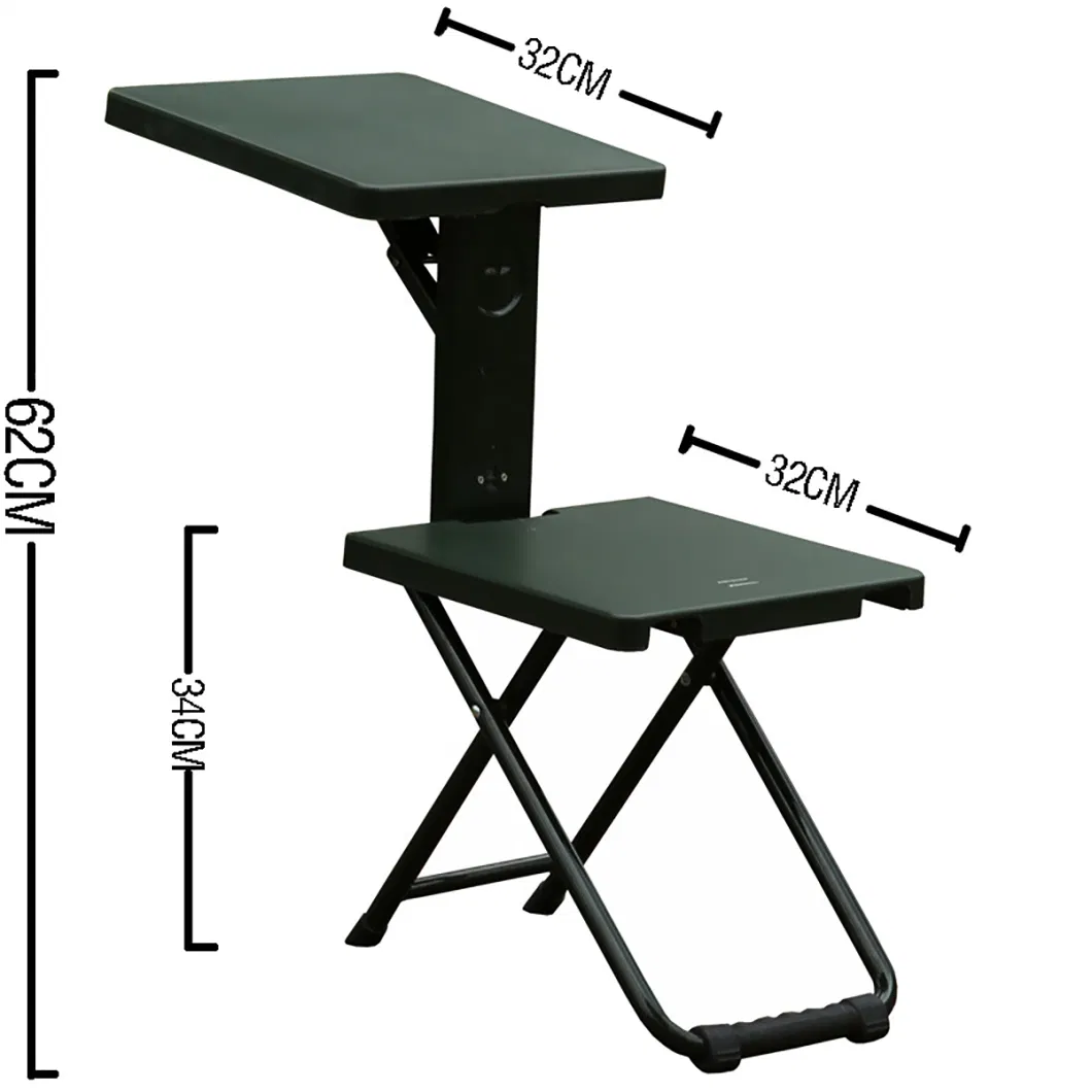 Multifunctional Stool Beach Plastic Folding Chairs and Tables Portable Dining Ci21708