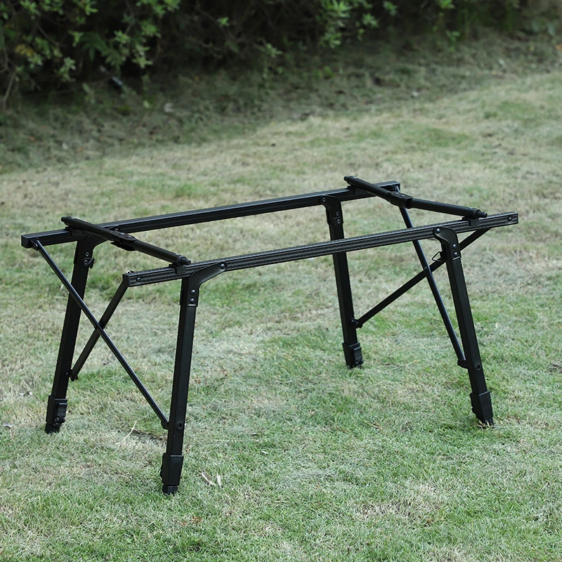 Outdoor Folding Aluminium Alloy Omelet Table Home Barbecue Picnic Table