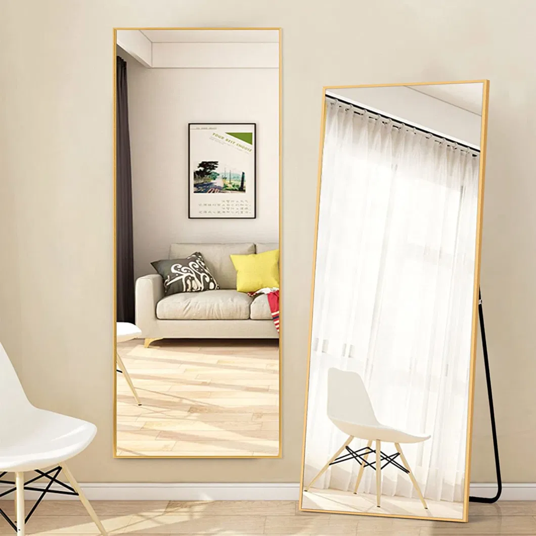 Rectangular Mirror Frame Large Long Floor Full Length Wall Standing Mirror