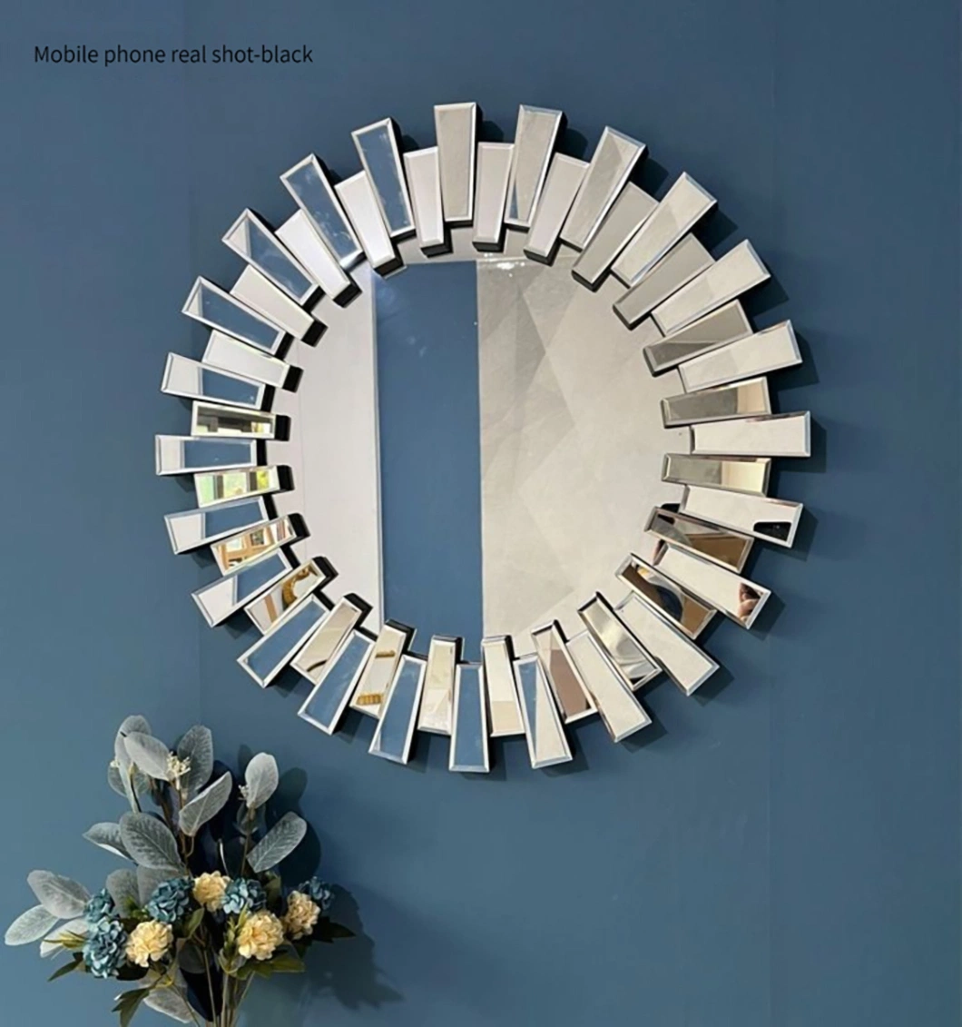 Top Selling Design Metal and Glass Wall Mirror Wholesale Exporter Designer Handmade Wall Decorative Mirror