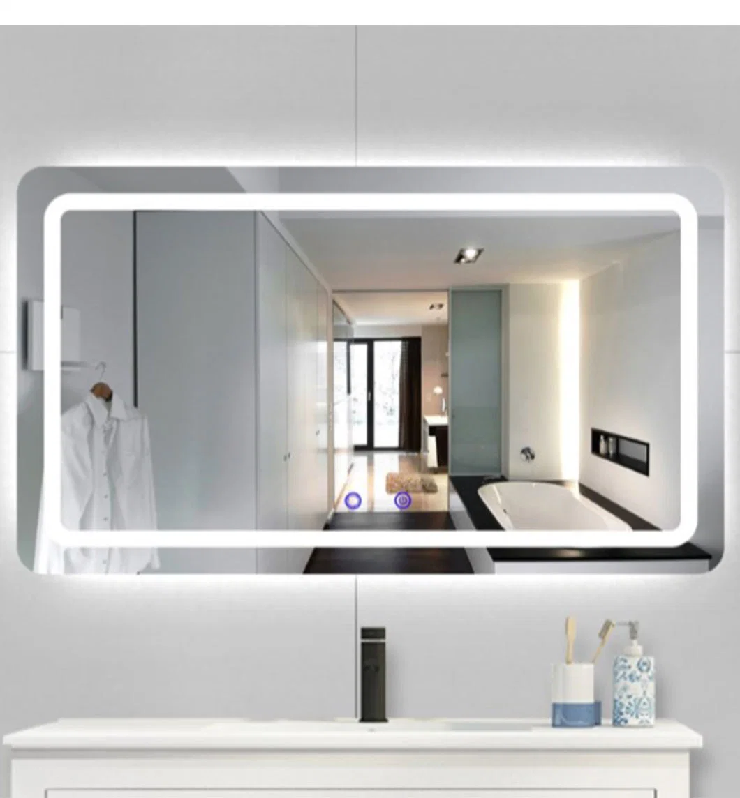 CE/UL/cUL IP44 Approved, 24&prime; &prime; X 32&prime; &prime; Wall Surface Mount LED Vanity Mirror for Bathroom