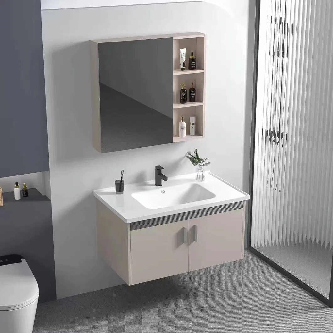 Wall Mounted Bathroom Vanity Set Aluminum Wall Cabinet Liquidation Bathroom Sink Cabinet