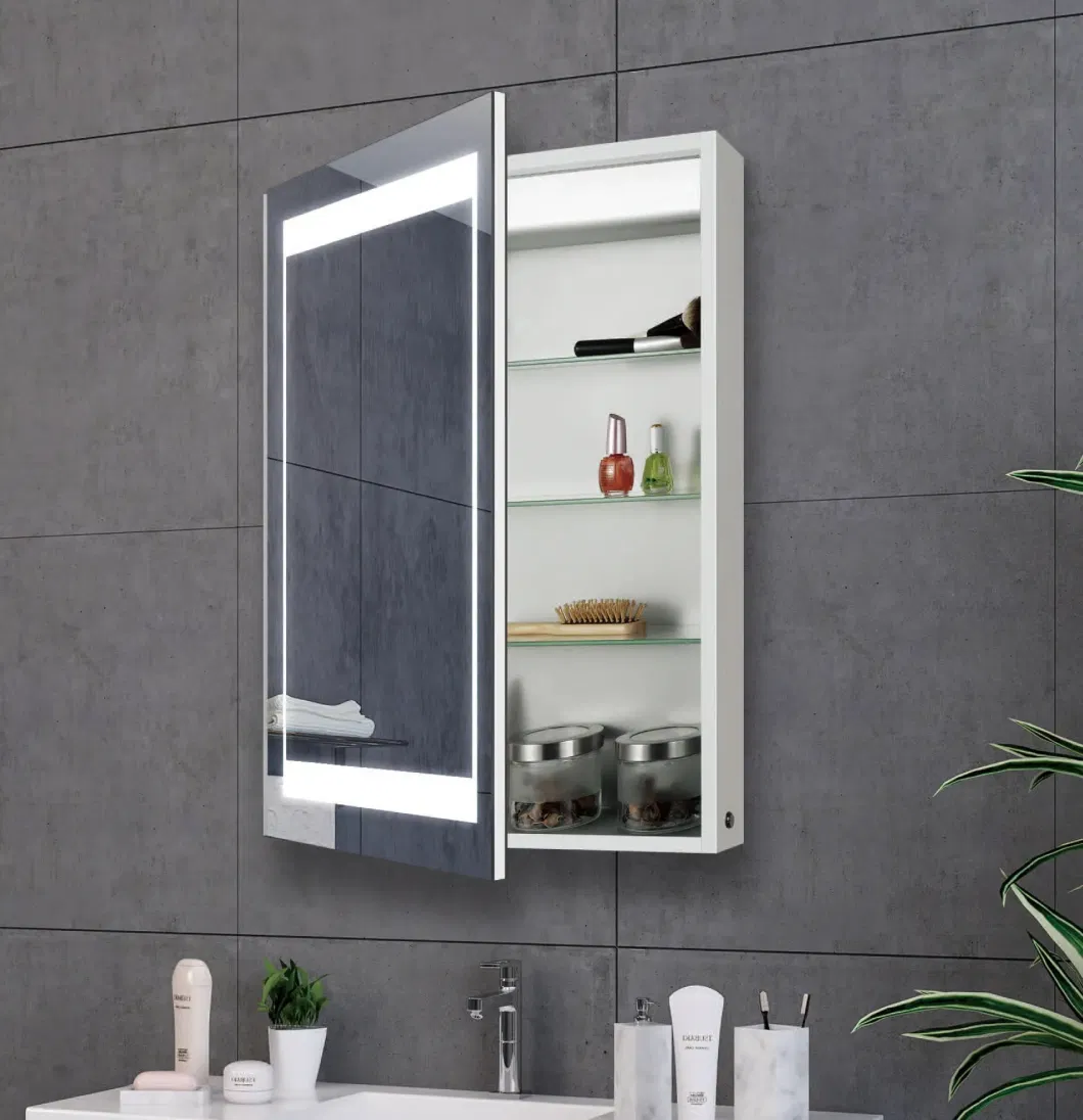 Bathroom Manufacturer Vanity Dressing Mirror Bath LED Illuminated Smart Lighted Mirror Waterproof Highlight Frameless LED Mirror