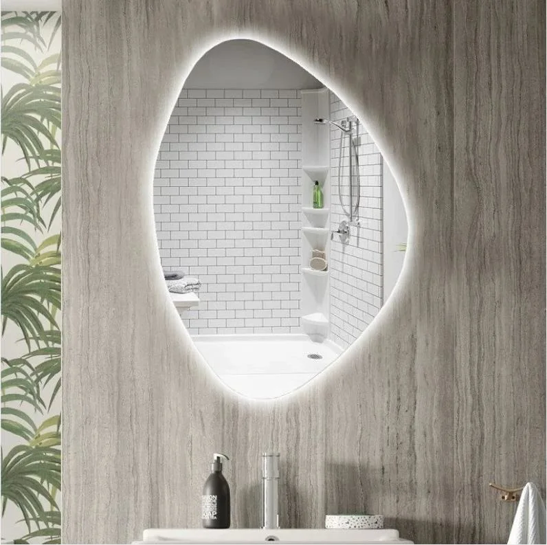 Eco Friendly Durable Large Semicircular Designer Wall Mirror