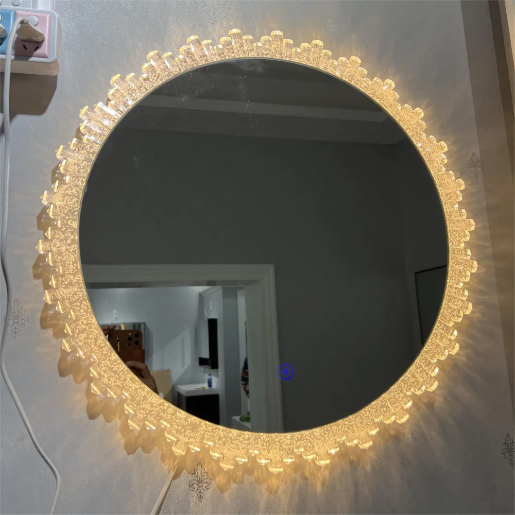 Eco Friendly Durable Large Semicircular Designer Wall Mirror