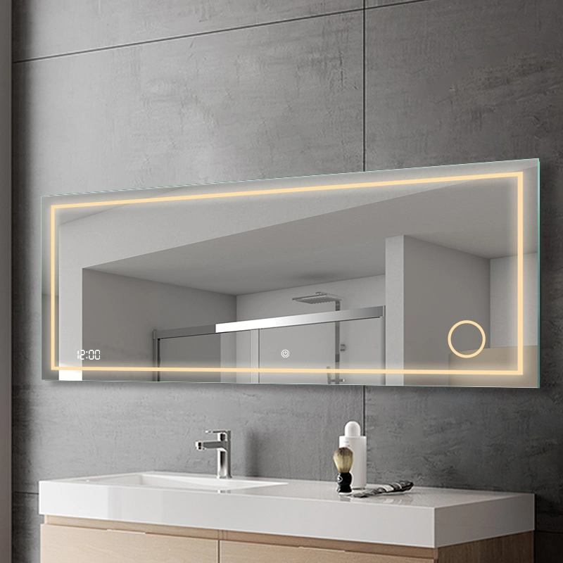 New Rectangle Bathroom Makeup Waterproof Dimming Bathroom Vnity Mirror Light