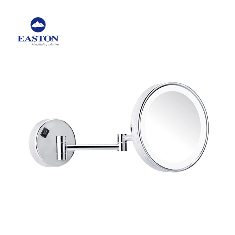 Hotel Wall Mounted Round Shaving Magnifying Mirror