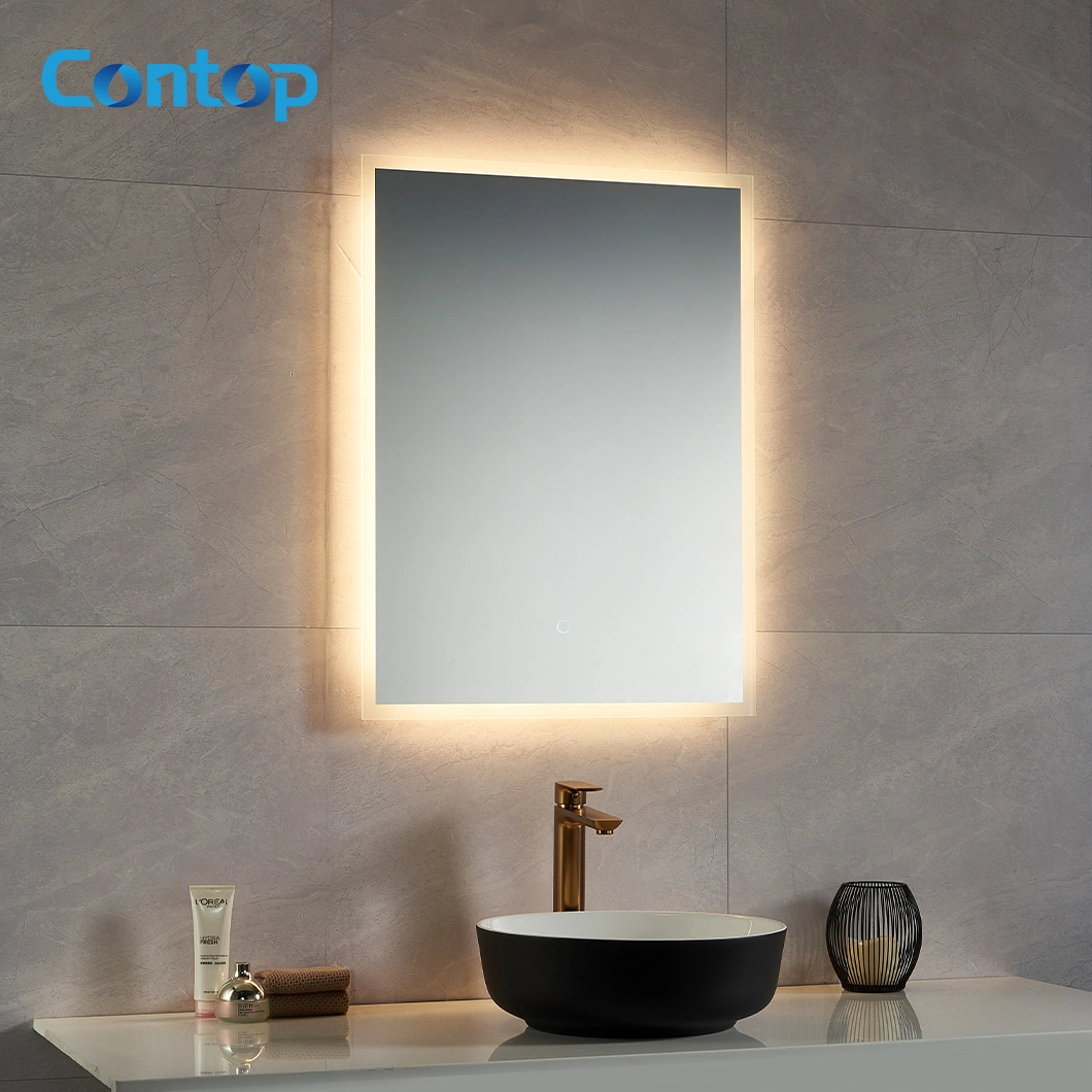 SAA Approval Australia Standard New Design Wall Mounted Hotel Home Decoration Mirror Lighted Bathroom LED Mirror