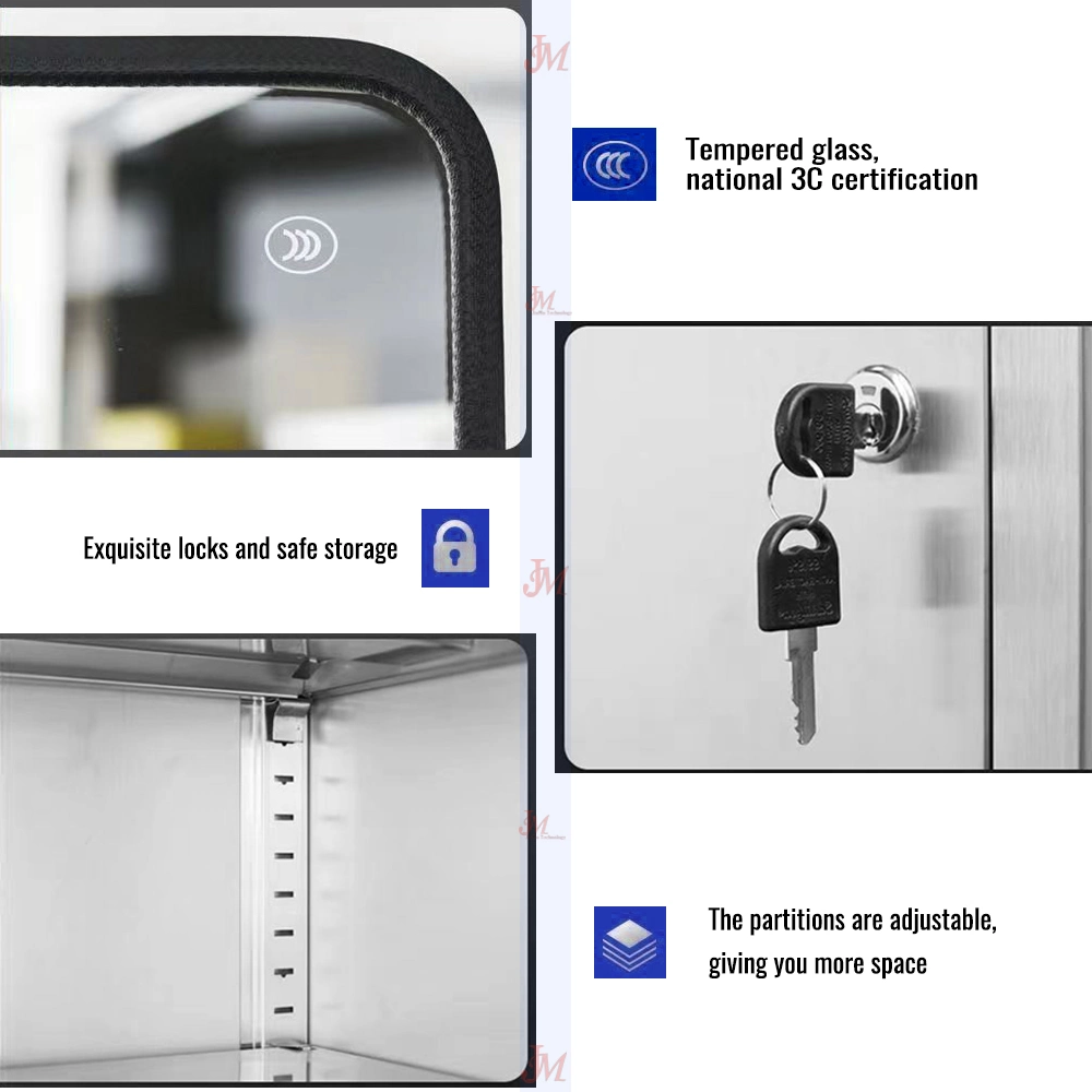 Hospital Furniture High Quality Stainless Steel Medicine Cabinet Use in Hospital
