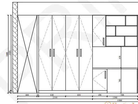 Prima Factory Personalize Affordable Wardrobes Bedroom Furniture Clothes Storage Portable Fully Assembled Wardrobe Walk in Closet