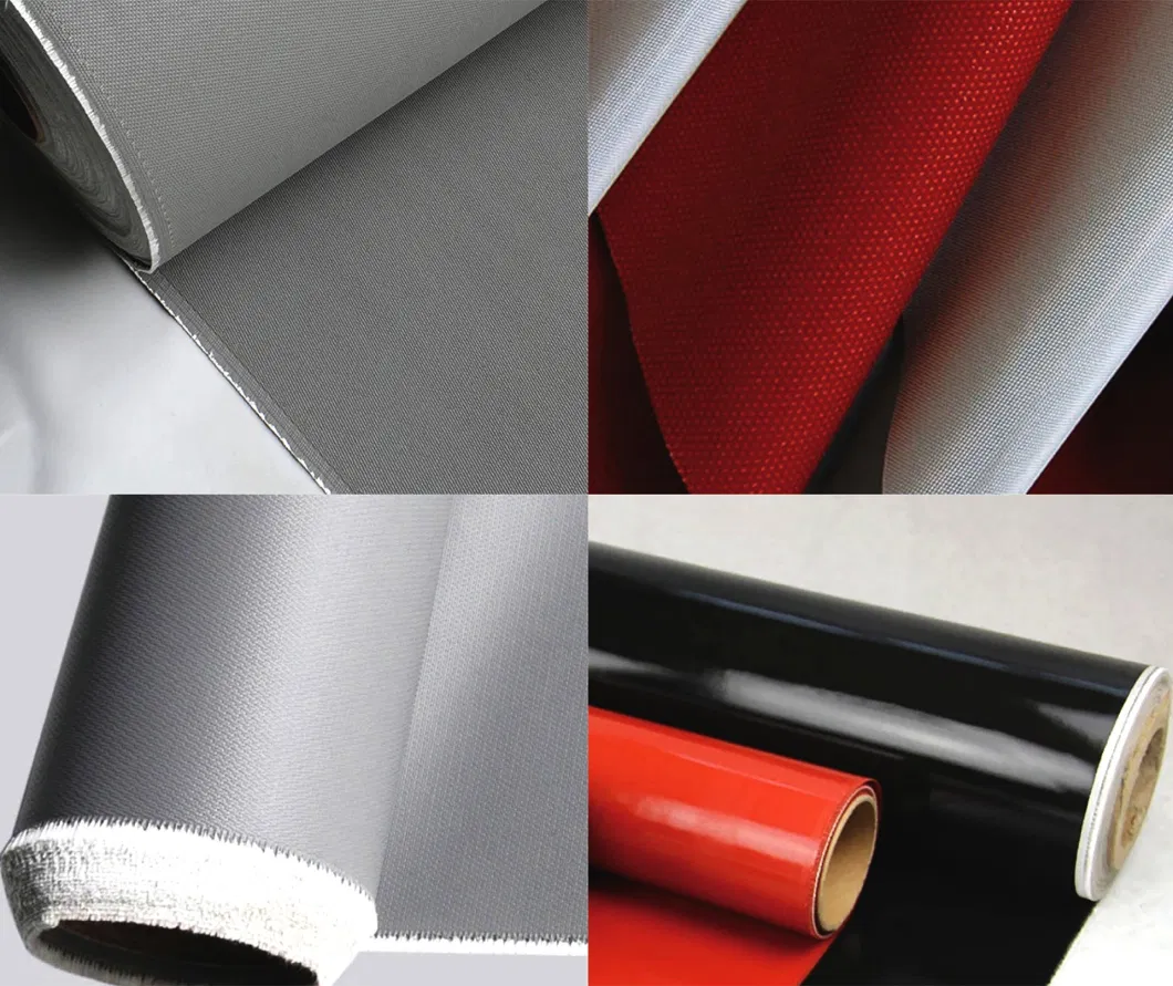 High Temperature Resistance Silicone Coated Fiberglass Cloth Used for Insulation Cloth