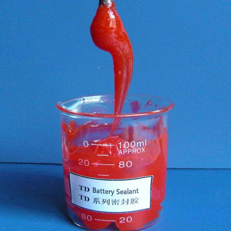 Red Sticky Homogeneous Paste Sealant Sealing Compound for Zinc Carbon Battery Material