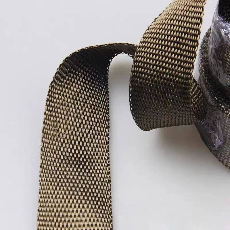 High Heat Fiberglass Insulation Exhaust Pipe Wrap Tape Cloth for Motorcycle Exhaust System