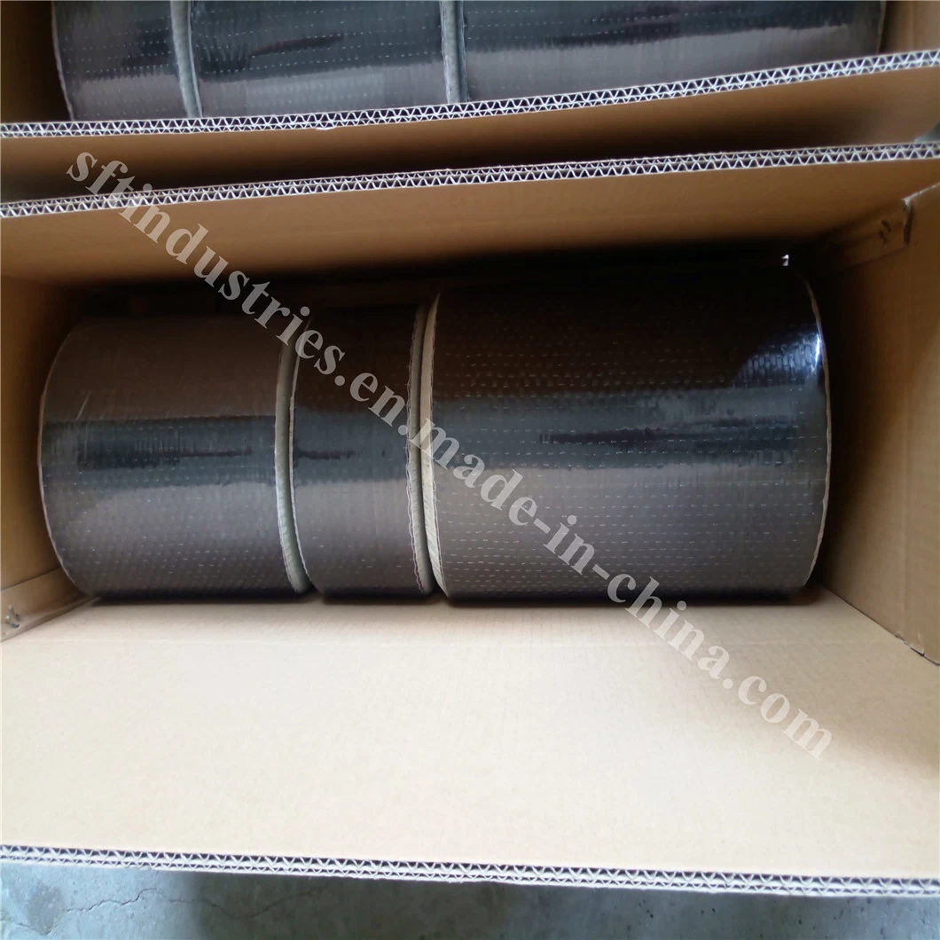 Customized 200GSM 200mm Width Unidirectional Carbon Fiber Cloth for Construction